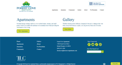 Desktop Screenshot of forestcoveapartments.com